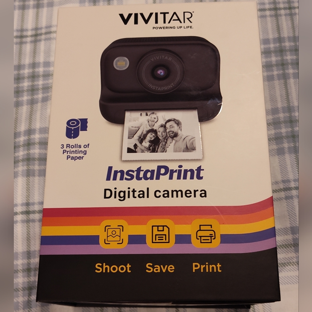 NEW! Vivitar InstaPrint Digital Camera